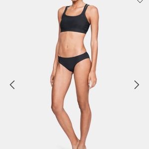 Black under armour swim suit